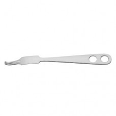 Lange-Hohmann Bone Lever Wide Tip with Groove Stainless Steel, 25 cm - 9 3/4" Blade Width 22 mm